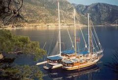 Blue Cruise from Fethiye to Olympos 4 Days / 3 Nights