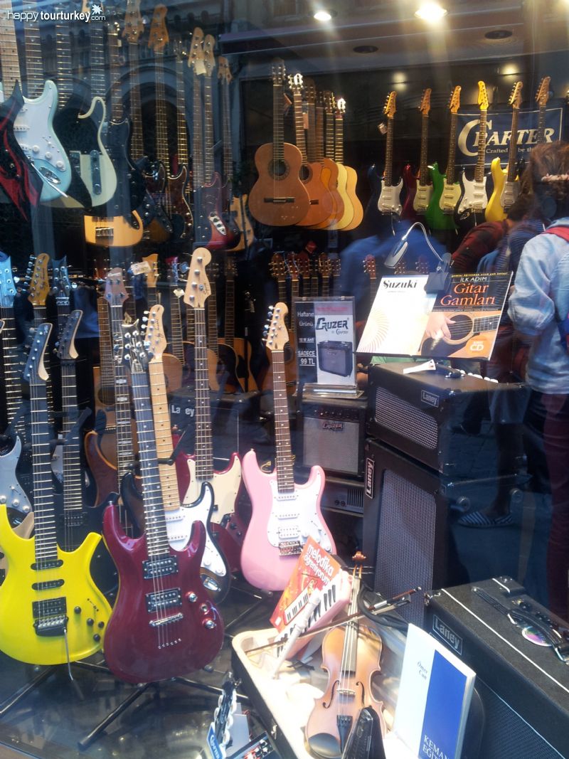 Music Shops in Taksim