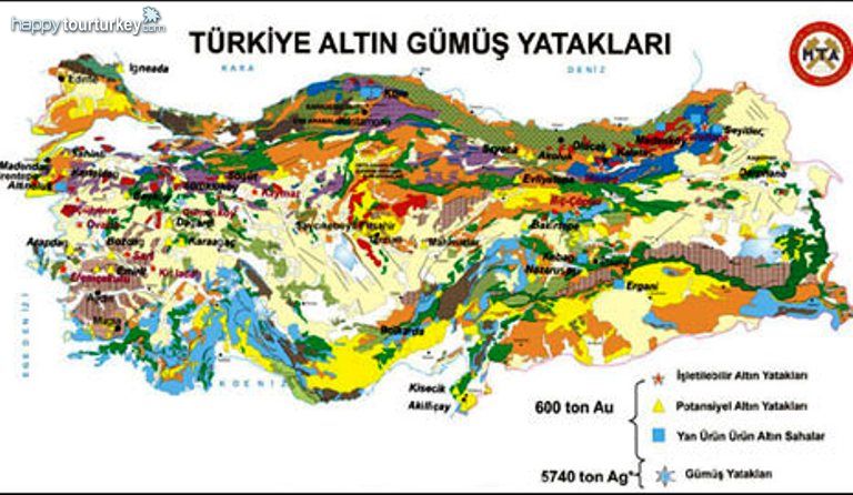 Turkey Mine reserves map