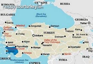 Turkey Travel Map