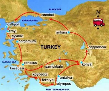 Istanbul- Cappadocia- Pamukkale- Ephesus