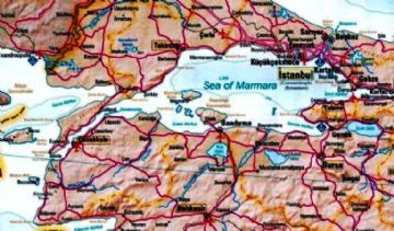 Gallipoli Map, Anzac Map, Map of Gallipoli, Canakkale Gallipoli Map