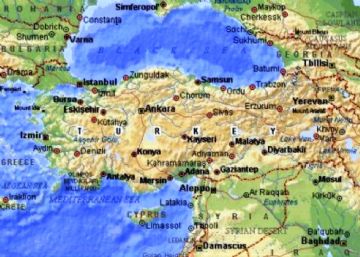 Turkey Map, Map of Turkey