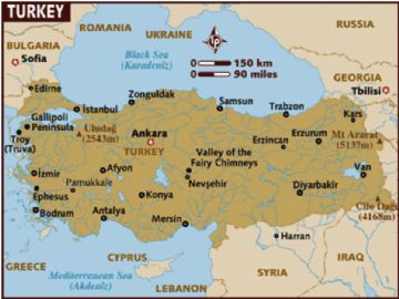 Turkey Map